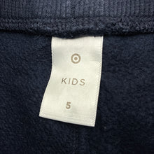 Load image into Gallery viewer, Unisex Target, navy cotton blend track pants, elasticated, FUC, size 5,  