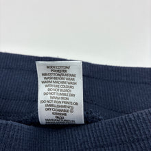Load image into Gallery viewer, Unisex Target, navy cotton blend track pants, elasticated, FUC, size 5,  