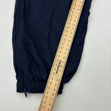 Load image into Gallery viewer, Unisex DAYLIGHT, lined navy sports pants, elasticated, GUC, size 10,  