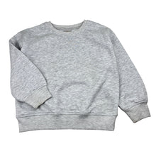 Load image into Gallery viewer, Unisex Mango, plain grey cotton blend fleece lined sweater, FUC, size 5,  