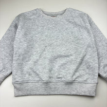 Load image into Gallery viewer, Unisex Mango, plain grey cotton blend fleece lined sweater, FUC, size 5,  