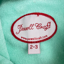 Load image into Gallery viewer, Girls Powell Craft, terry lined waterproof hooded jacket, mermaids, FUC, size 2-3,  