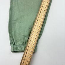 Load image into Gallery viewer, Unisex H&amp;M, green cotton track pants, elasticated, FUC, size 3,  