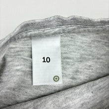 Load image into Gallery viewer, Boys Target, grey marle cotton blend camo print pocket t-shirt, FUC, size 10,  