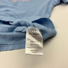 Load image into Gallery viewer, Unisex GHANDA, blue cotton t-shirt, GUC, size 7-8,  