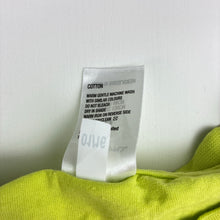 Load image into Gallery viewer, Boys Urban Supply, plain lime cotton t-shirt, EUC, size 8,  