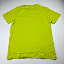 Load image into Gallery viewer, Boys Urban Supply, plain lime cotton t-shirt, EUC, size 8,  