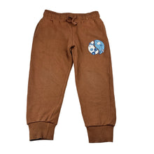 Load image into Gallery viewer, Boys Cotton On, cotton blend fleece lined track pants, elasticated, FUC, size 4,  