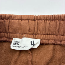 Load image into Gallery viewer, Boys Cotton On, cotton blend fleece lined track pants, elasticated, FUC, size 4,  
