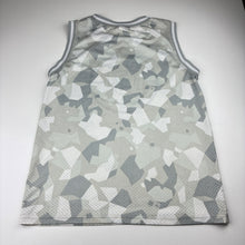 Load image into Gallery viewer, Boys NBL, camo print basketball singlet, minor marks, FUC, size 14,  