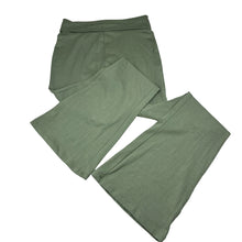 Load image into Gallery viewer, Girls Target, sage stretch cotton flared pants, EUC, size 10,  