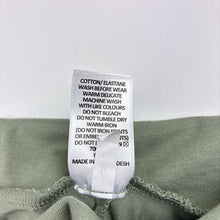 Load image into Gallery viewer, Girls Target, sage stretch cotton flared pants, EUC, size 10,  