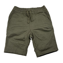 Load image into Gallery viewer, Boys Target, olive stretch cotton shorts, elasticated, EUC, size 10,  