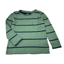 Load image into Gallery viewer, Boys Anko, striped cotton long sleeve t-shirt, FUC, size 5,  