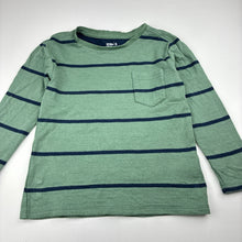 Load image into Gallery viewer, Boys Anko, striped cotton long sleeve t-shirt, FUC, size 5,  
