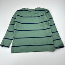 Load image into Gallery viewer, Boys Anko, striped cotton long sleeve t-shirt, FUC, size 5,  