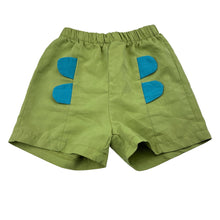 Load image into Gallery viewer, Unisex SHEIN, green lightweight shorts, elasticated, GUC, size 2,  