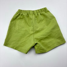 Load image into Gallery viewer, Unisex SHEIN, green lightweight shorts, elasticated, GUC, size 2,  