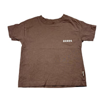 Load image into Gallery viewer, Unisex Bonds, brown cotton t-shirt, GUC, size 2,  