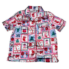 Load image into Gallery viewer, Girls Mango, lightweight pyjama top, Christmas, FUC, size 5,  
