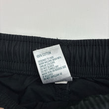 Load image into Gallery viewer, Boys Anko, black cotton cargo jogger pants, elasticated, GUC, size 1,  