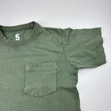 Load image into Gallery viewer, Boys Cotton On, green cotton t-shirt, FUC, size 5,  