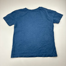 Load image into Gallery viewer, Boys John Lewis, navy cotton t-shirt, spaceship, wash fade, FUC, size 7,  