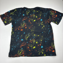 Load image into Gallery viewer, Boys Anko, black cotton t-shirt, paint splatters, GUC, size 12,  