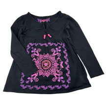 Load image into Gallery viewer, Girls Piping Hot, stretch cotton long sleeve top, GUC, size 8,  