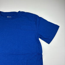 Load image into Gallery viewer, Unisex Anko, plain blue cotton t-shirt, GUC, size 12,  