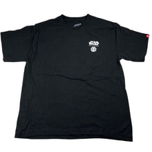 Load image into Gallery viewer, Boys ELEMENT, Star Wars black cotton t-shirt, armpit to armpit: 45cm, GUC, size 14-16,  