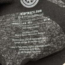 Load image into Gallery viewer, Boys ELEMENT, Star Wars black cotton t-shirt, armpit to armpit: 45cm, GUC, size 14-16,  