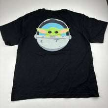 Load image into Gallery viewer, Boys ELEMENT, Star Wars black cotton t-shirt, armpit to armpit: 45cm, GUC, size 14-16,  