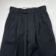 Load image into Gallery viewer, Boys black, black formal / dress pants, light mark right knee, FUC, size 10,  