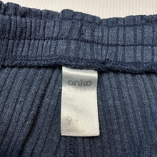 Load image into Gallery viewer, Girls Anko, navy ribbed shorts, elasticated, GUC, size 9,  