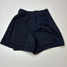 Load image into Gallery viewer, Girls Midford, navy school skirt, built-in shorts, elasticated, GUC, size 10,  