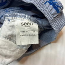 Load image into Gallery viewer, Boys Seed, cotton shorts, elasticated, *drawcord missing, elastic functional* , FUC, size 3,  