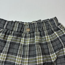 Load image into Gallery viewer, Girls check, shorts, elasticated, GUC, size 10,  