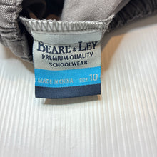 Load image into Gallery viewer, Boys BEARE &amp; LEY, grey school shorts, elasticated, GUC, size 10,  