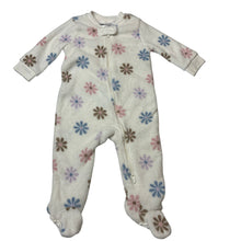Load image into Gallery viewer, Girls Anko, floral zip fleece coverall, EUC, size 0,  