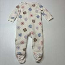 Load image into Gallery viewer, Girls Anko, floral zip fleece coverall, EUC, size 0,  
