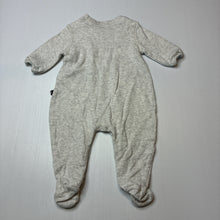 Load image into Gallery viewer, Unisex GAP, grey cotton blend coverall, smiley faces, GUC, size 000,  