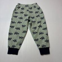 Load image into Gallery viewer, Boys KID, stretch cotton waffle pyjama pants, digger, GUC, size 2,  