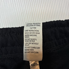 Load image into Gallery viewer, Girls KID, black cotton blend shorts, elasticated, EUC, size 10,  
