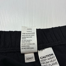 Load image into Gallery viewer, Girls Brilliant Basics, black cotton pyjama shorts, EUC, size 12,  