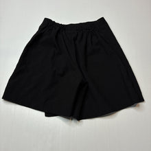 Load image into Gallery viewer, Girls BEARE &amp; LEY, black school skirt, built-in shorts, elasticated, GUC, size 8,  
