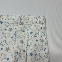 Load image into Gallery viewer, Unisex Tiny Little Wonders, cotton footed leggings, elasticated, GUC, size 0000,  