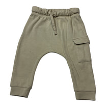 Load image into Gallery viewer, Boys Dymples, cotton blend waffle pants / bottoms, elasticated, FUC, size 0,  