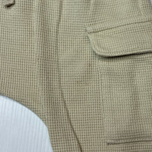 Load image into Gallery viewer, Boys Dymples, cotton blend waffle pants / bottoms, elasticated, FUC, size 0,  