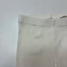 Load image into Gallery viewer, Girls Country Road, stretch cotton ribbed baby leggings, elasticated, small marks, FUC, size 00,  